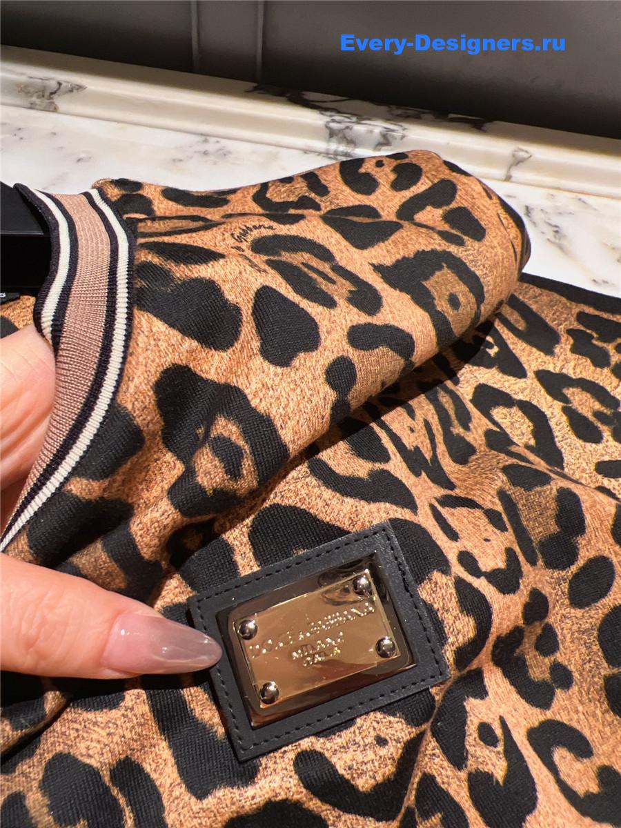 Dolce & Gabbana Leopard Print T-Shirt