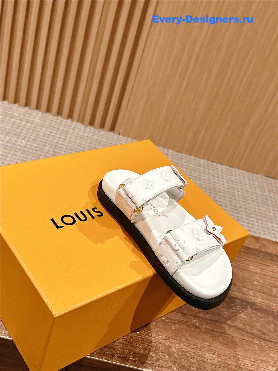 l0vis Vvtt0n lv sunset flat comfort mule