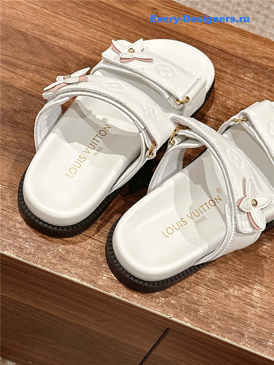 l0vis Vvtt0n lv sunset flat comfort mule