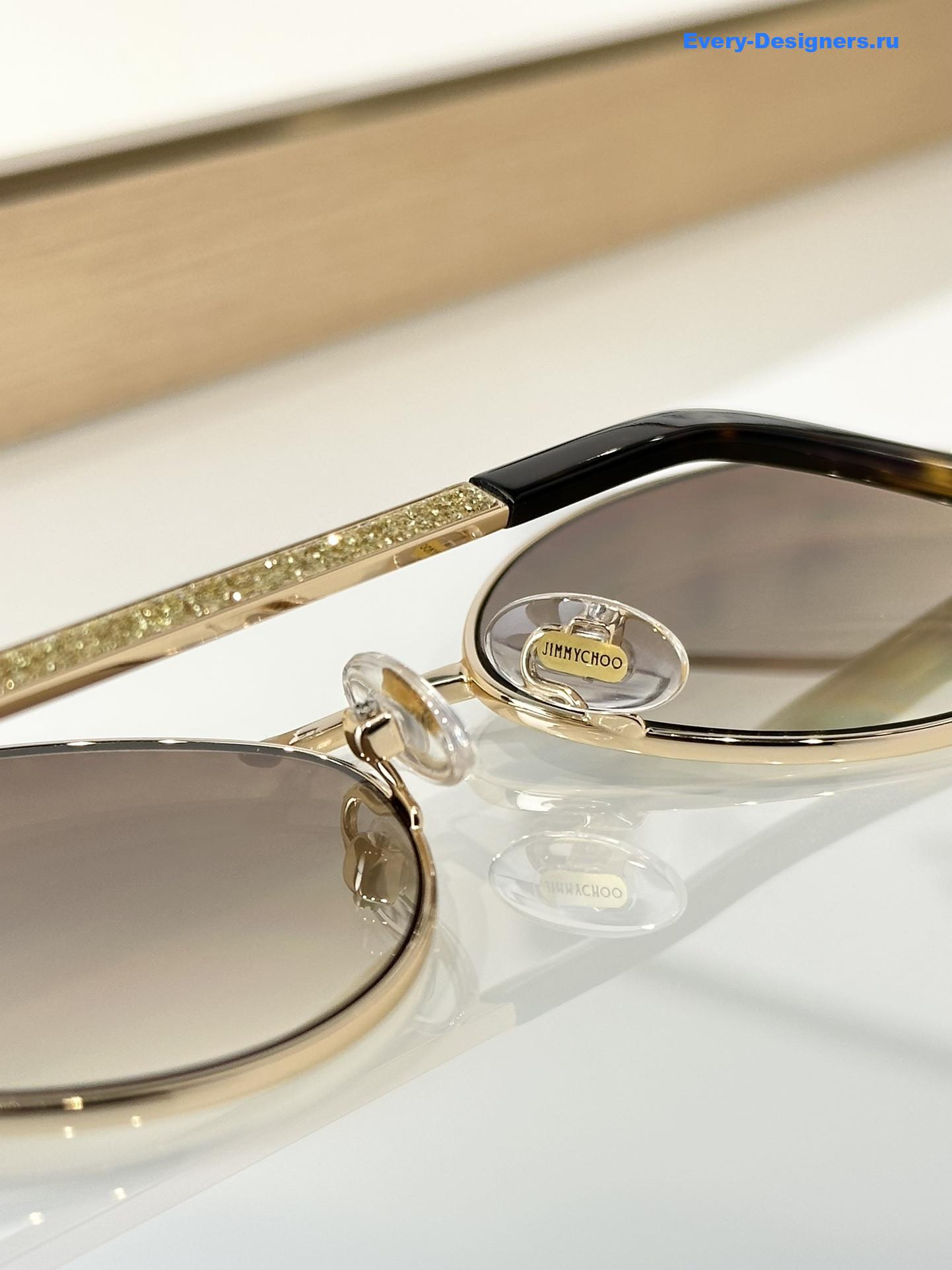 J1m*y Ch00 sonny brown round sunglasses