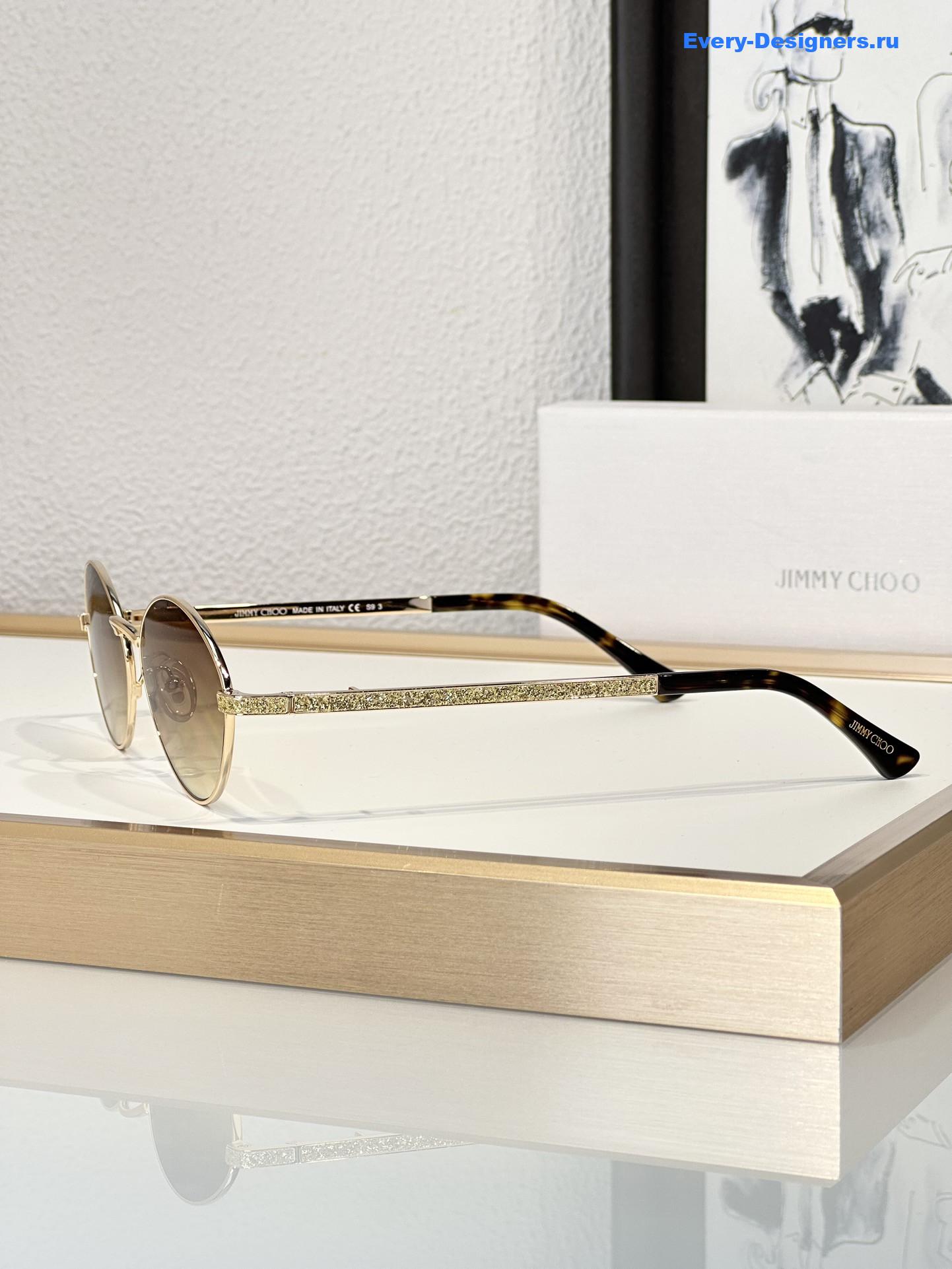 J1m*y Ch00 sonny brown round sunglasses