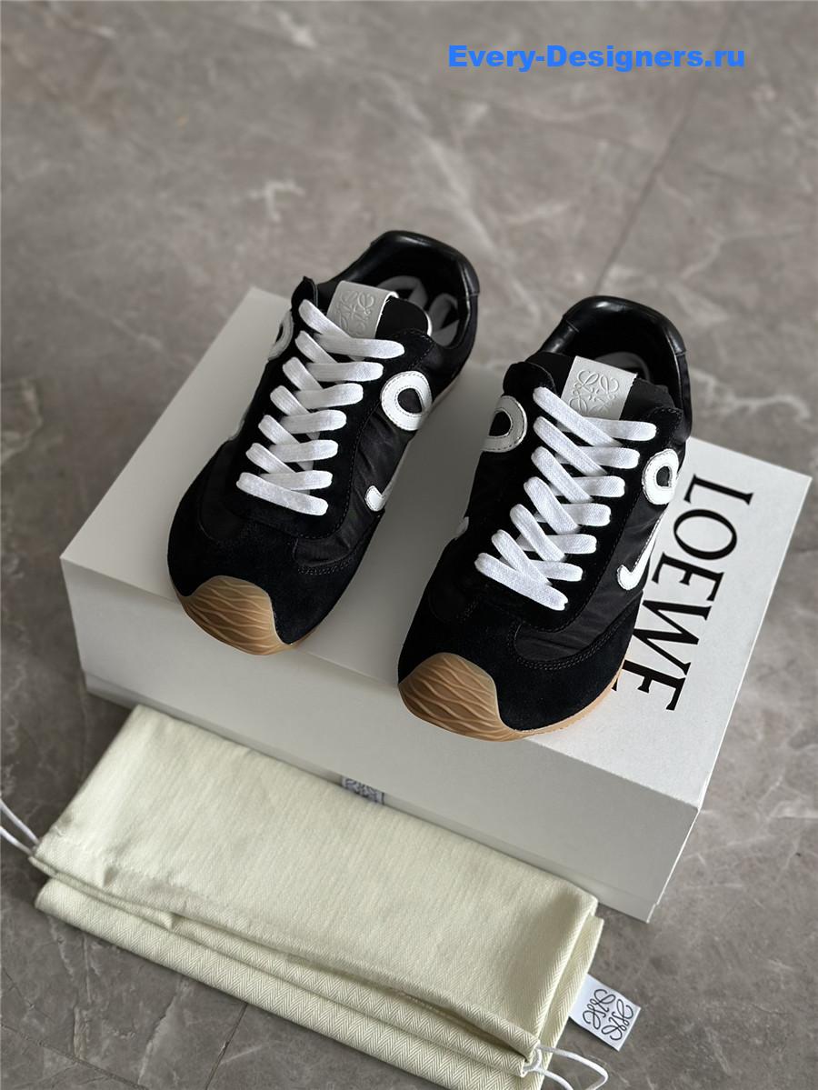 L0ew* ballet runner 2.0 sneakers black