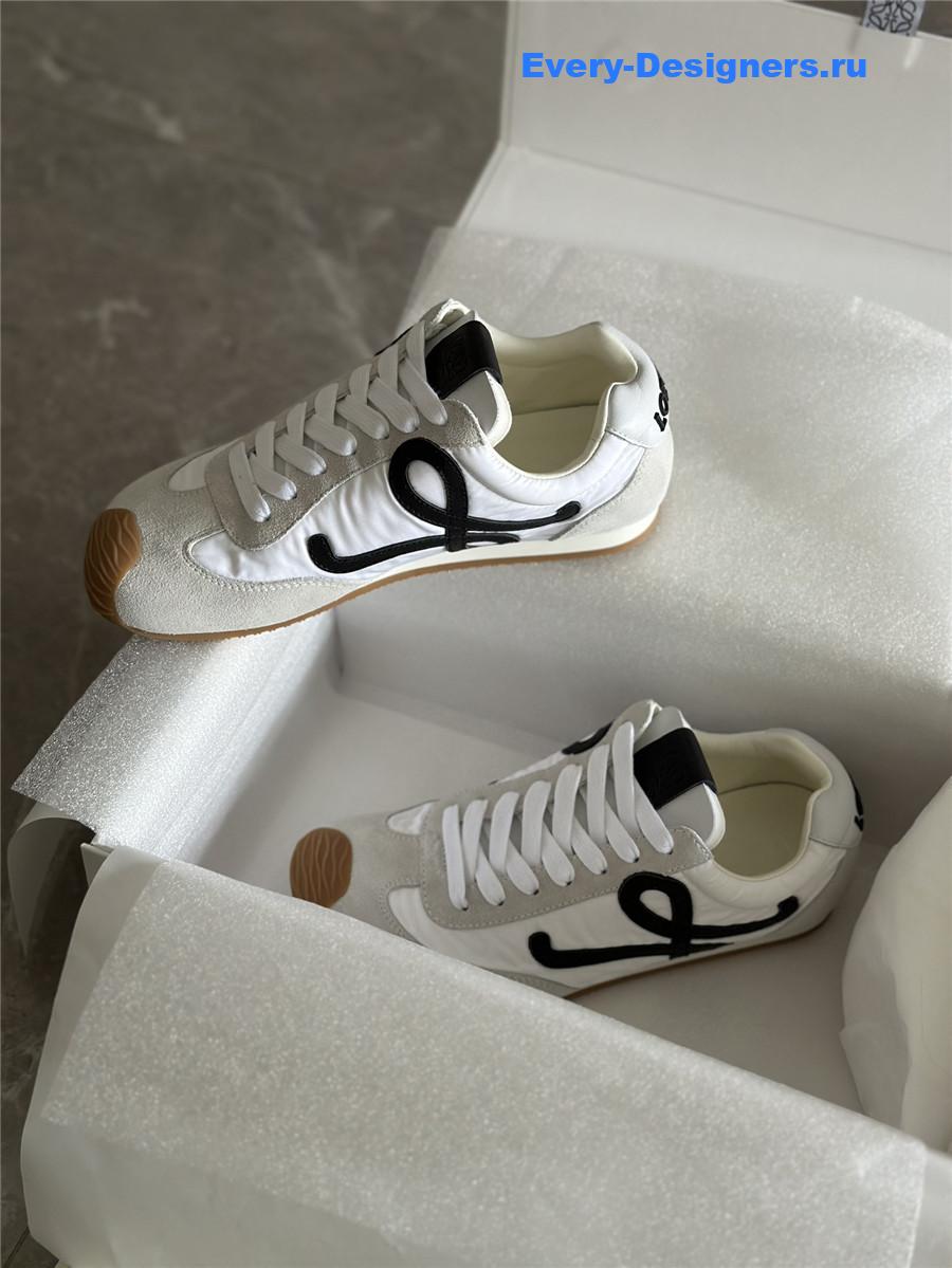 L0ew* ballet runner 2.0 sneakers white