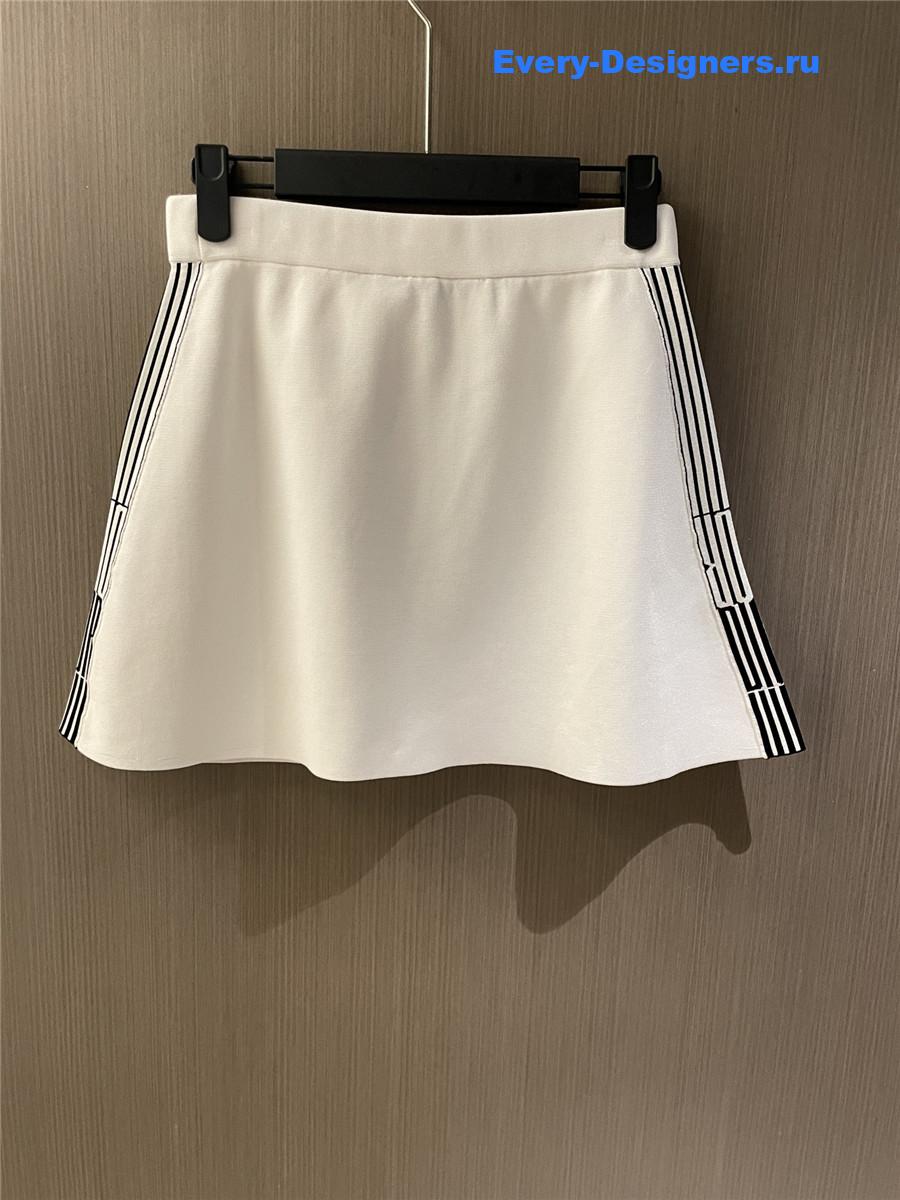 D10r cd rib crop skirt