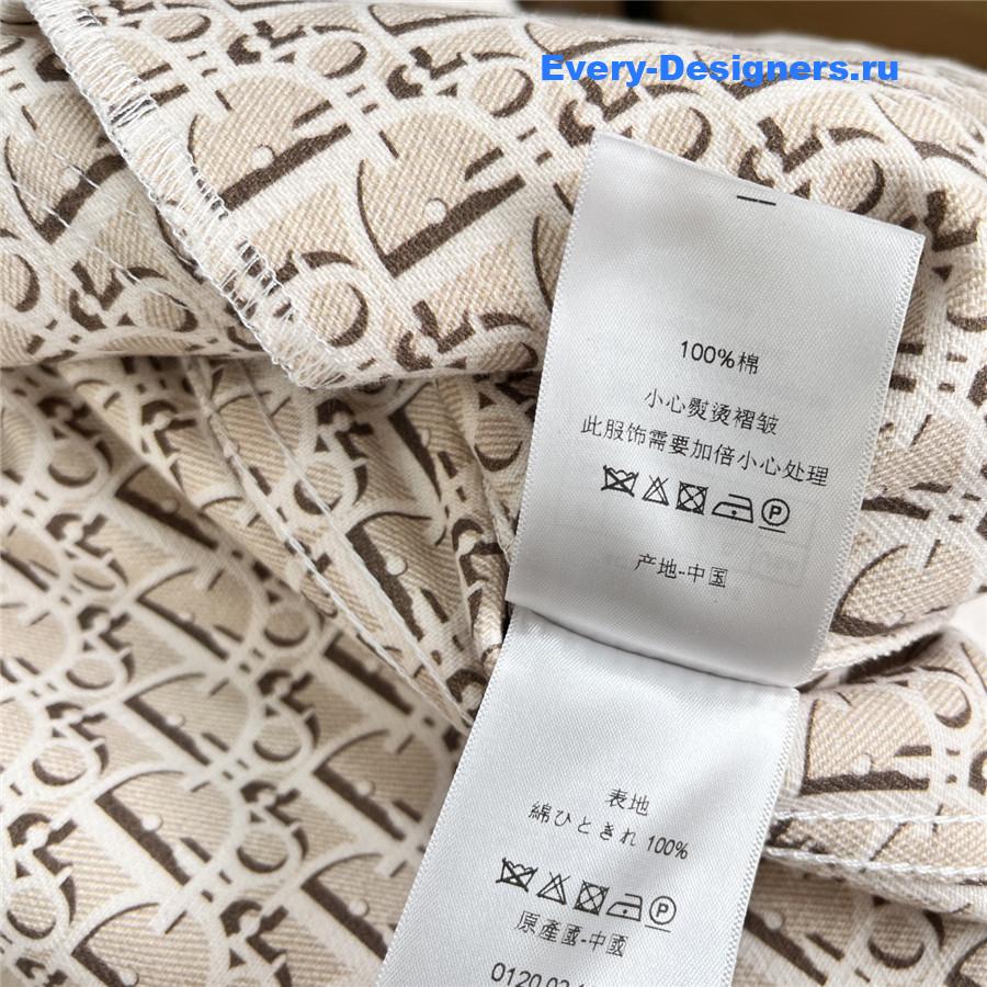 D10r off-white bee denim jacket