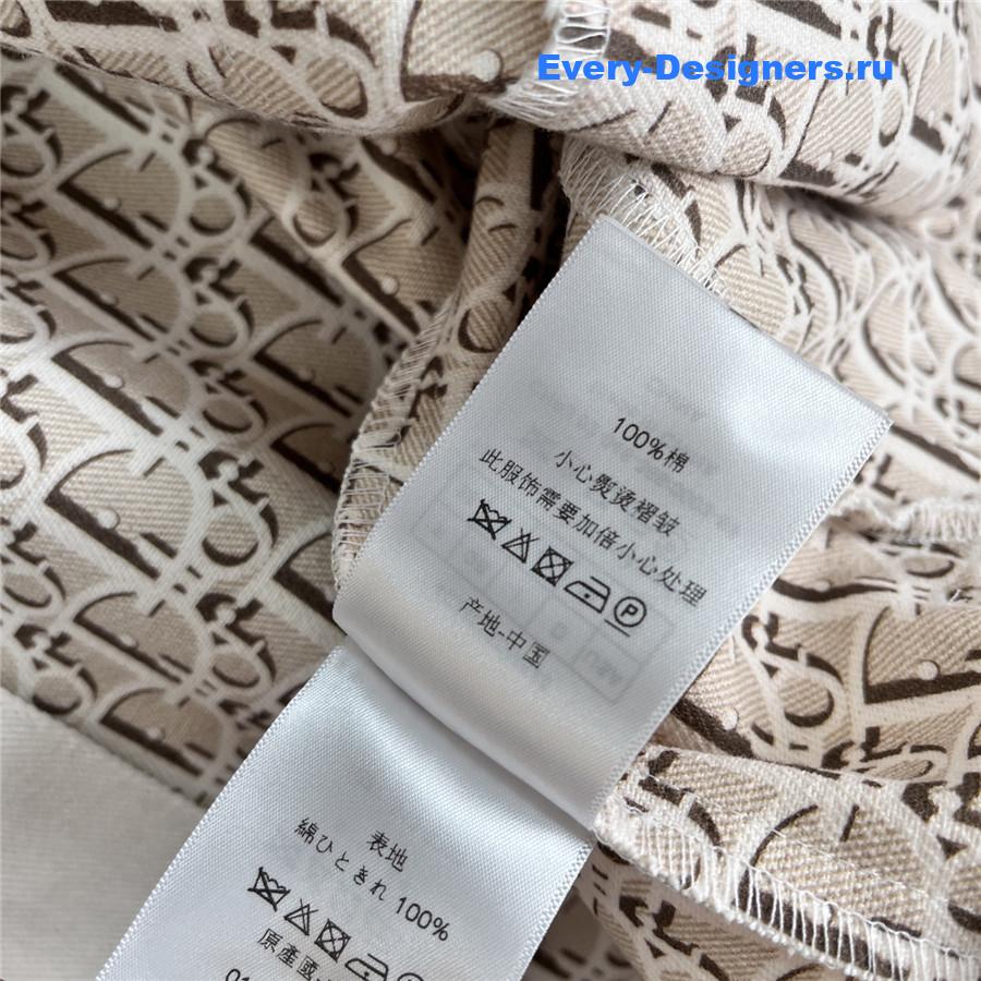 D10r off-white denim top