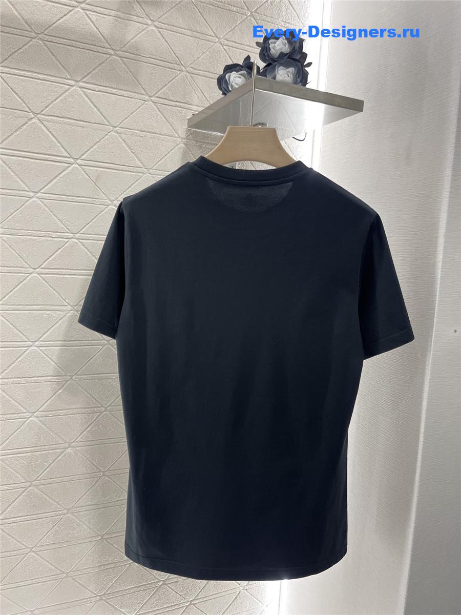 L0ew* black rhinestone t-shirt