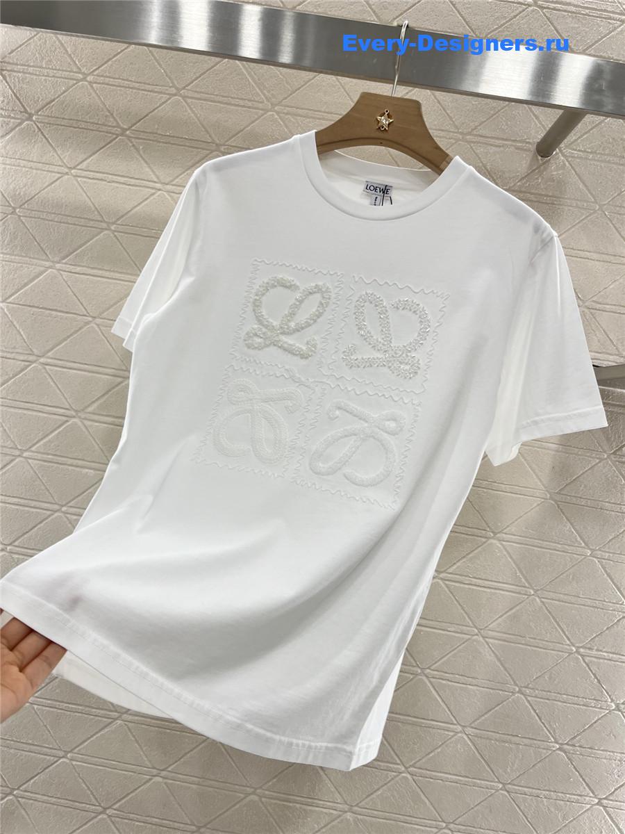 L0ew* rhinestone t-shirt