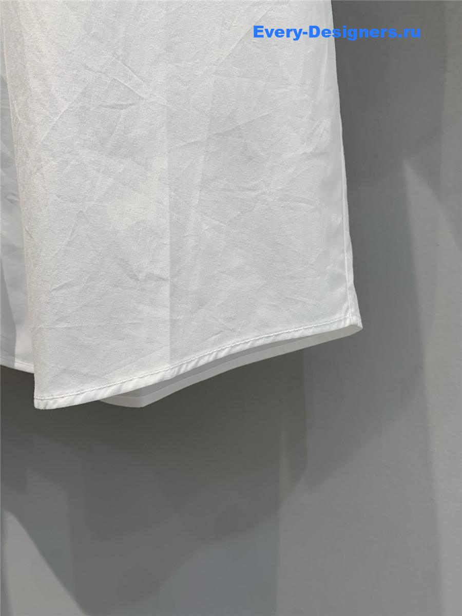 D10r white poplin shirt