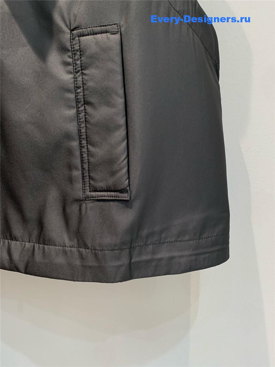 F**di black hooded vest