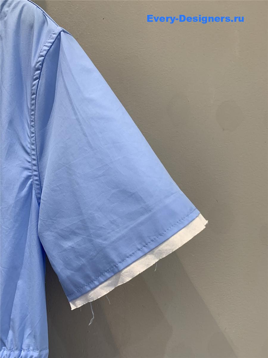 Miu Miu Blue Shirt Dress