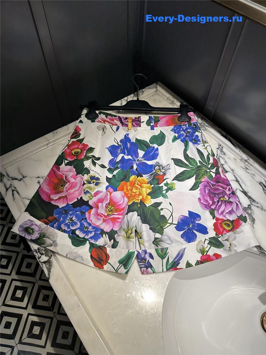 Dolce & Gabbana Floral Shorts