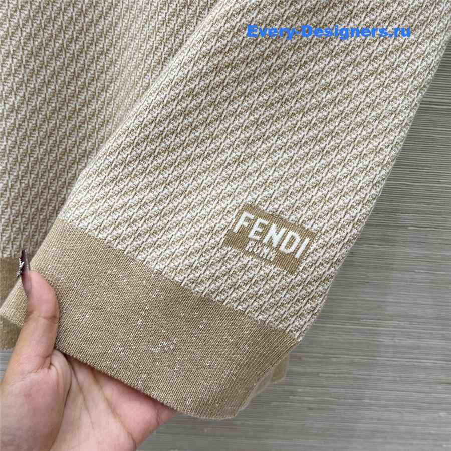 F**di crew neck knit top