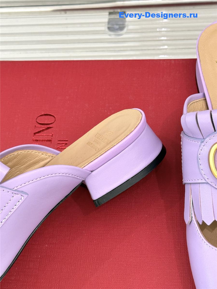 Va1e*ntin0 purple vlogo mules