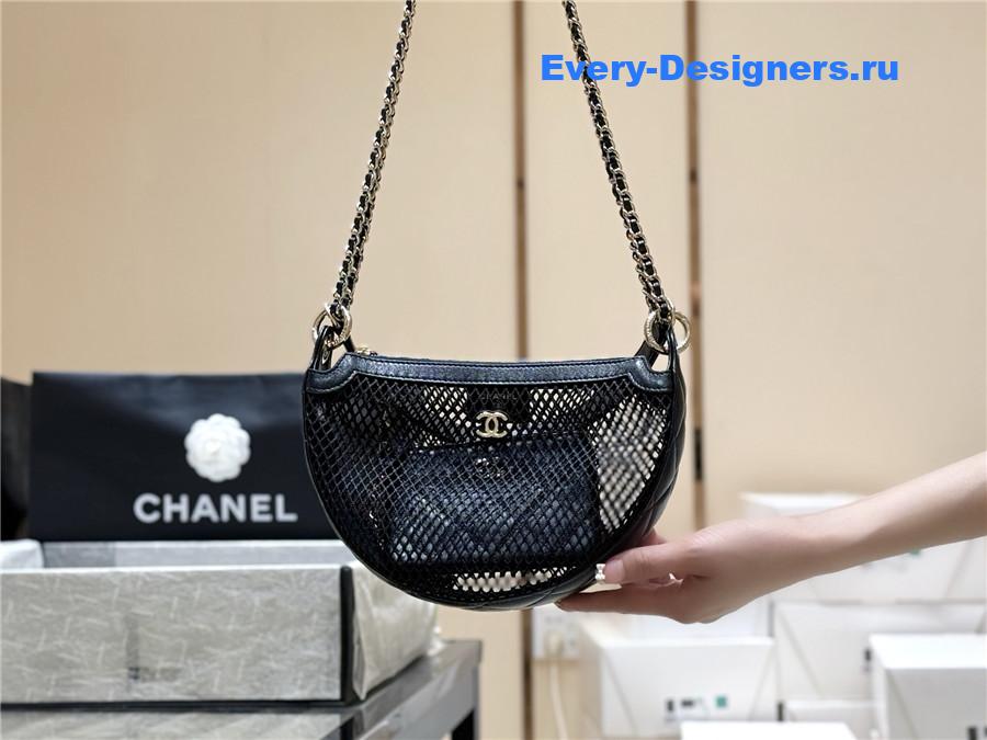 Ch**el moon mesh clutch