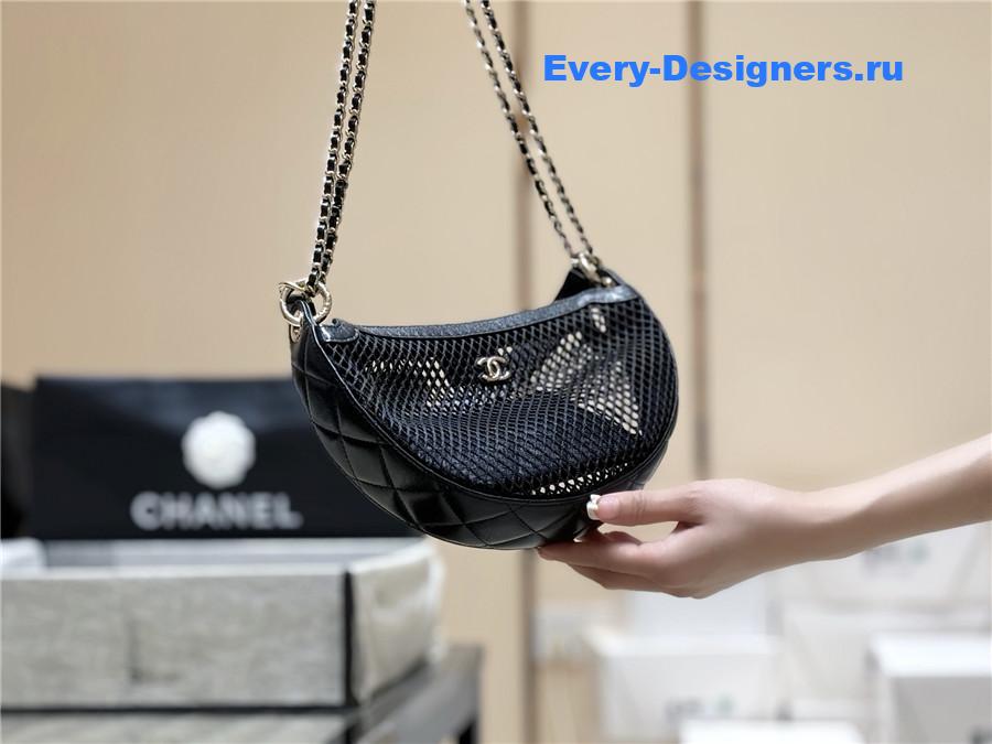 Ch**el moon mesh clutch