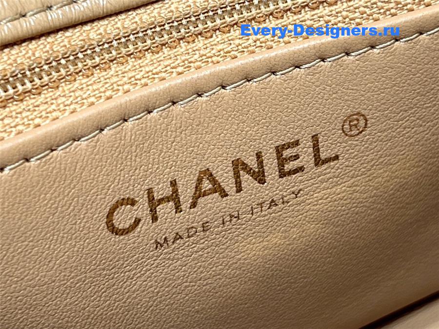 Ch**el beige mini flap bag
