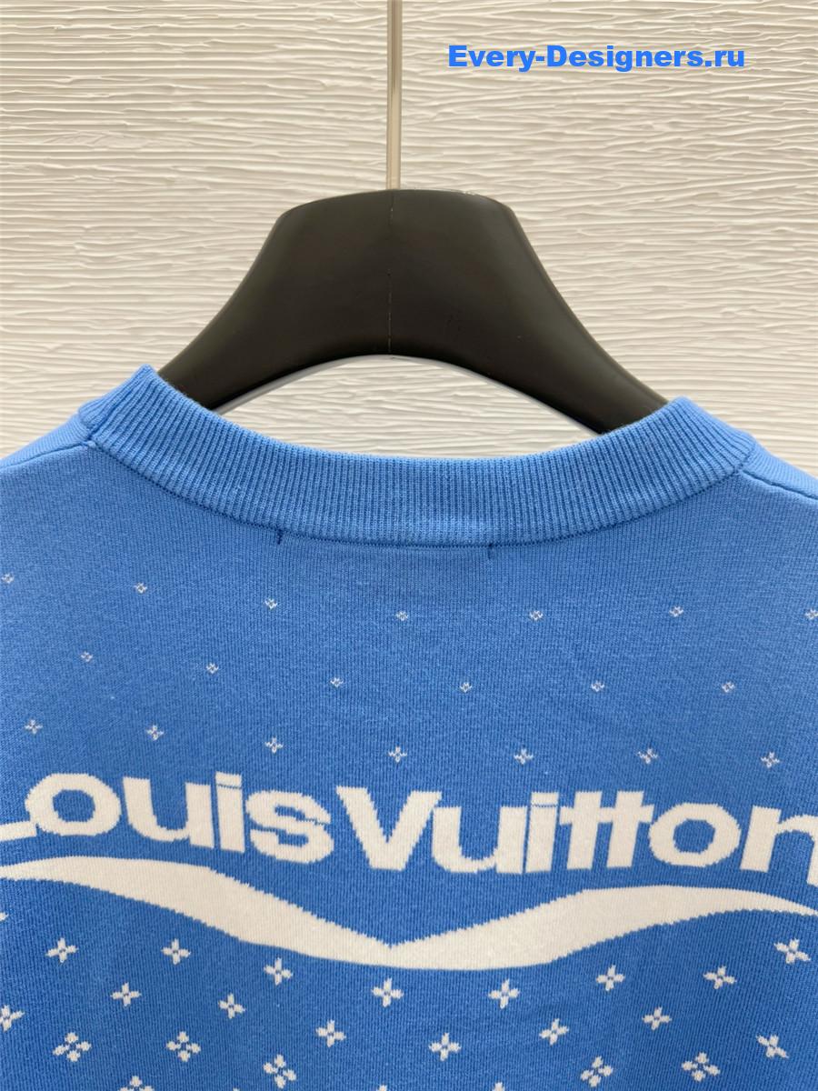 l0vis Vvtt0n gradient knit top