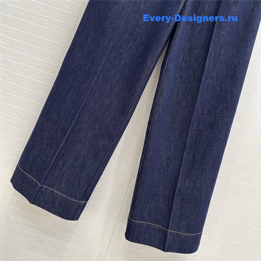b0tt*ga Ven*ta dark blue jeans