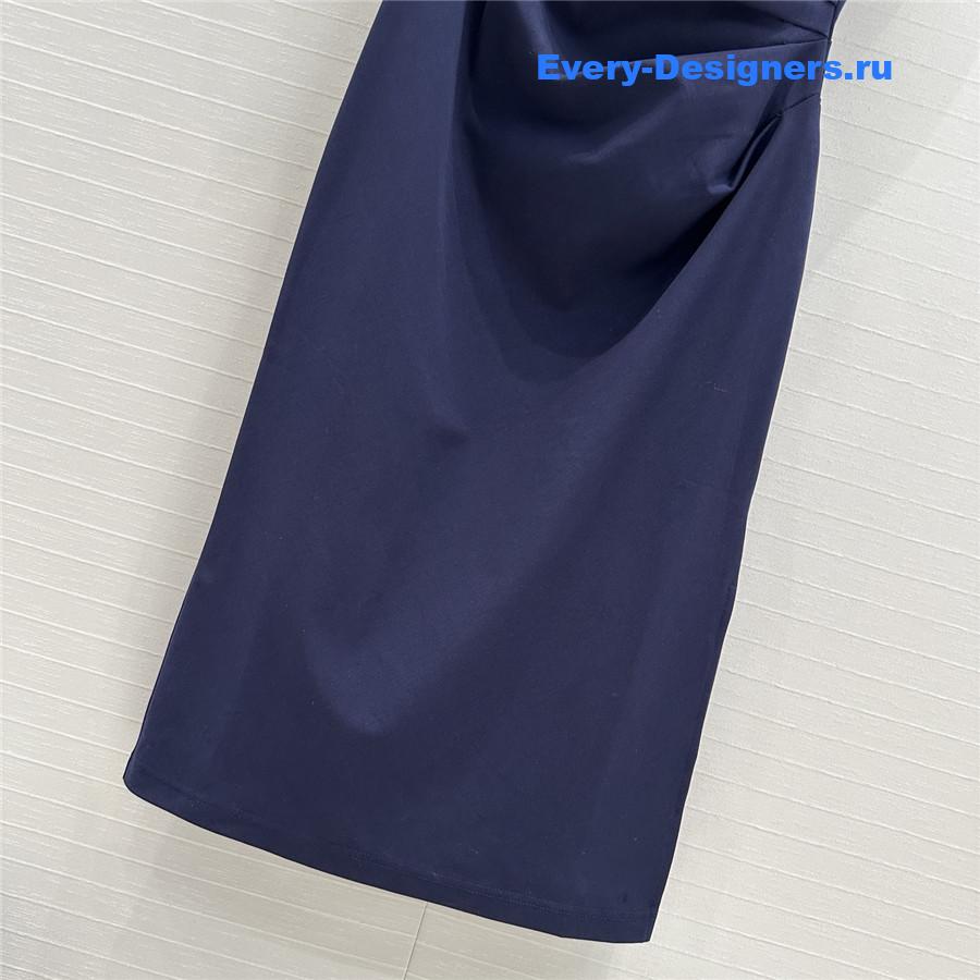 Miu Miu Dark Blue Polo Dress