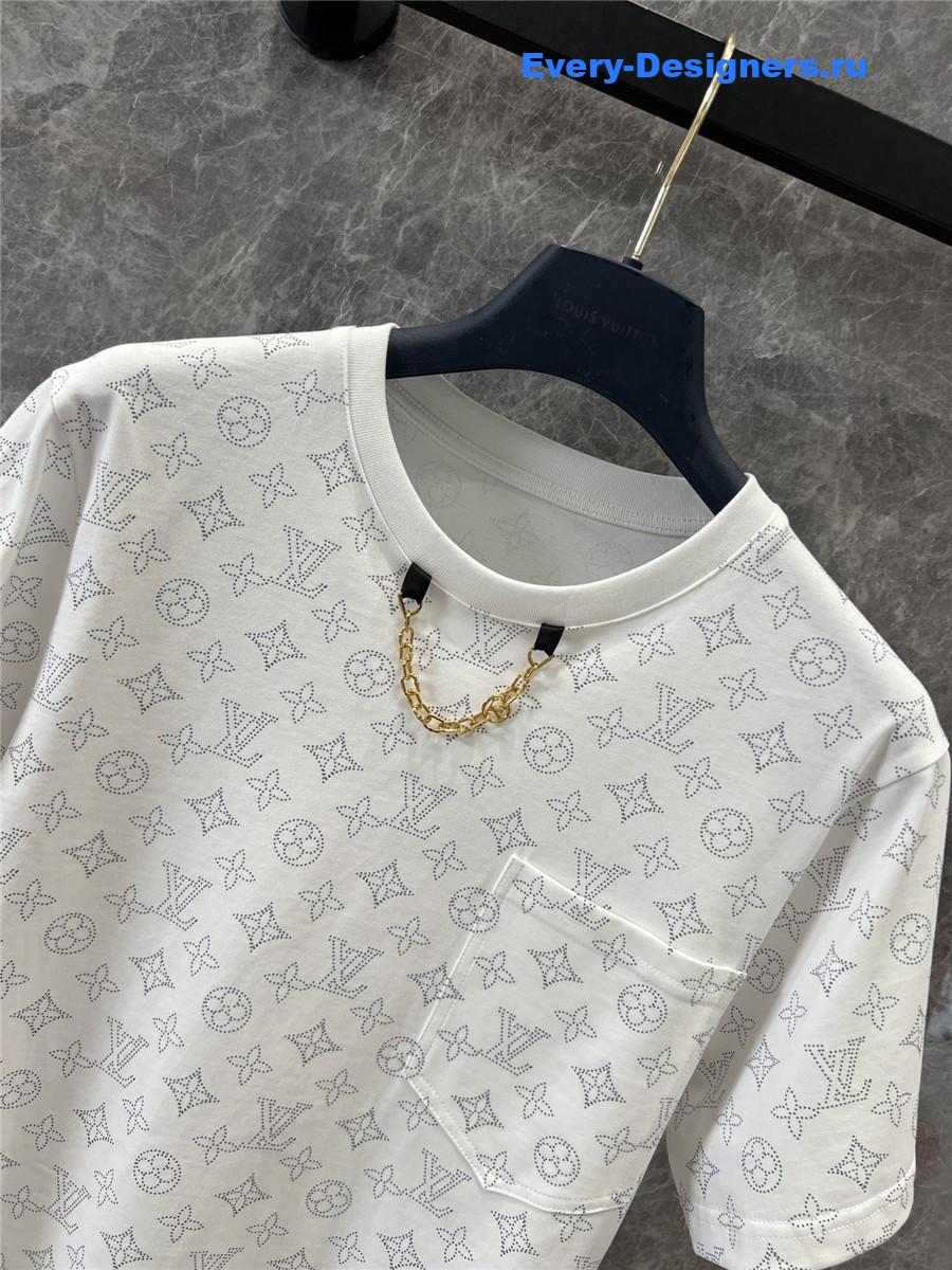 l0vis Vvtt0n logo print tee
