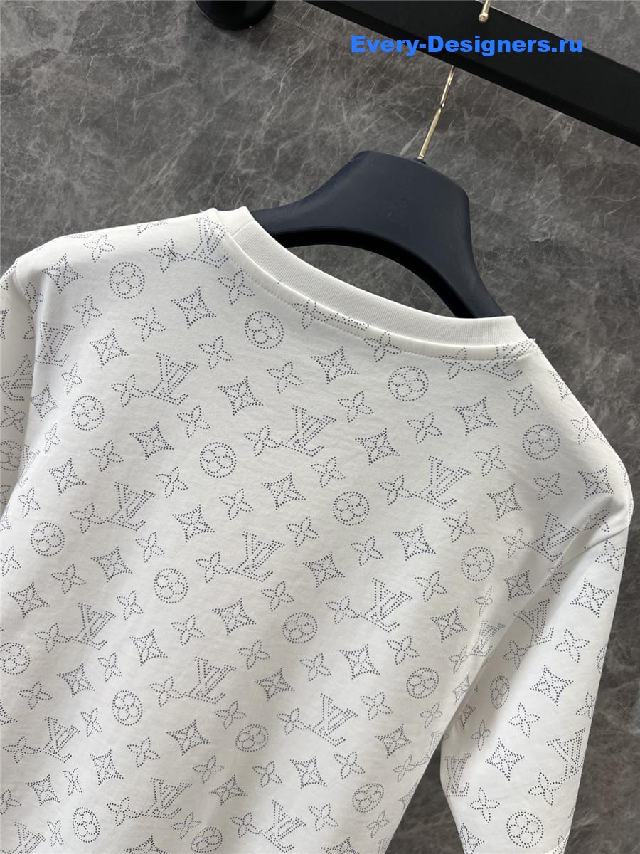 l0vis Vvtt0n logo print tee