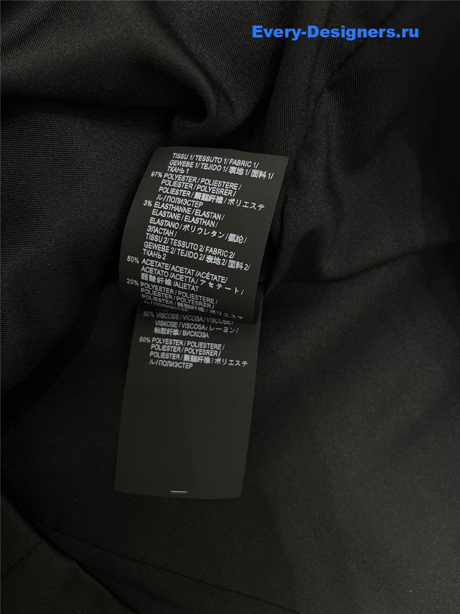 Sa1nt Lau*nt black halter dress