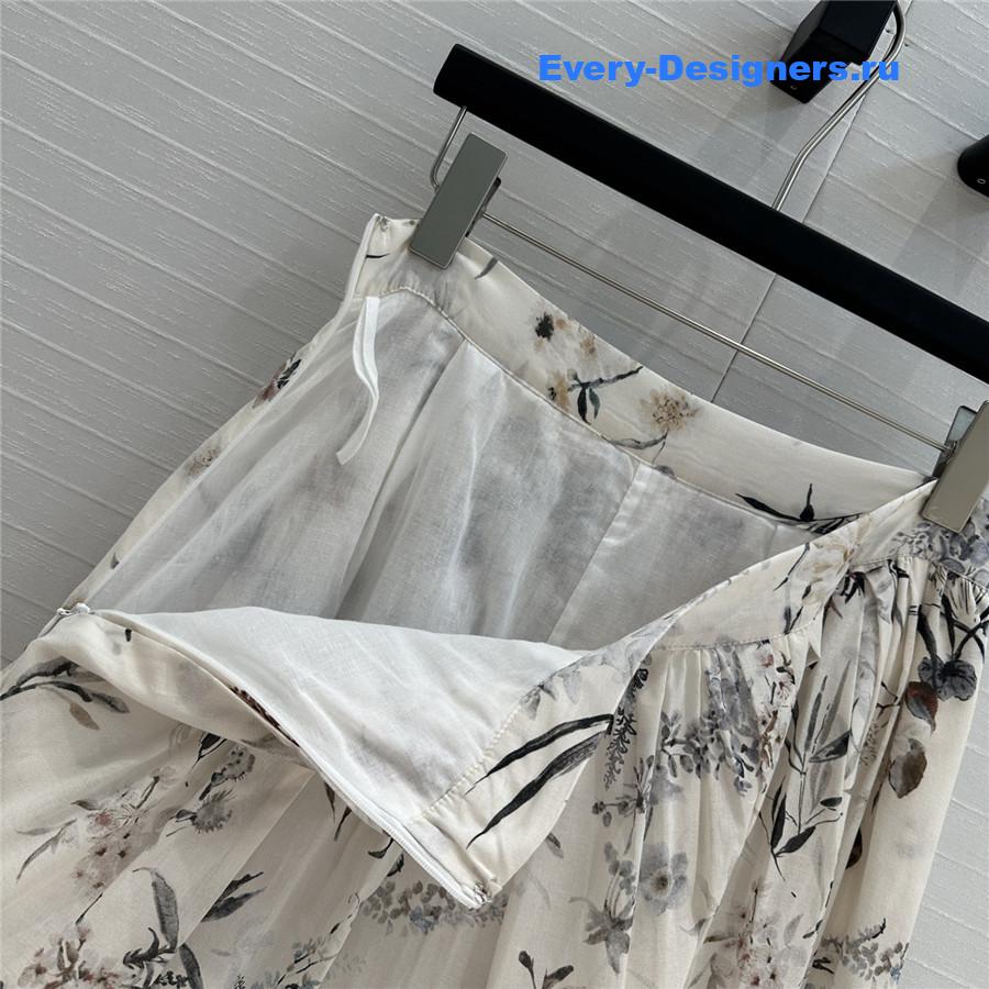 D10r millefiori flared skirt