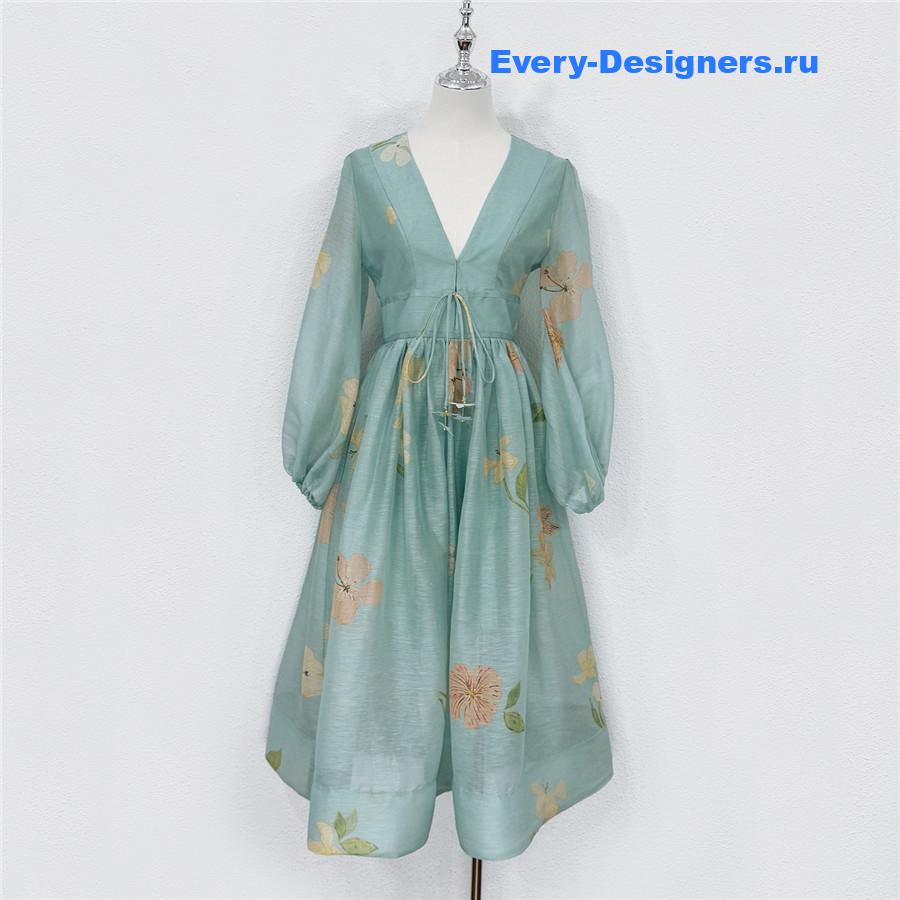 Zimm Illuminate Drawn Billow Dress