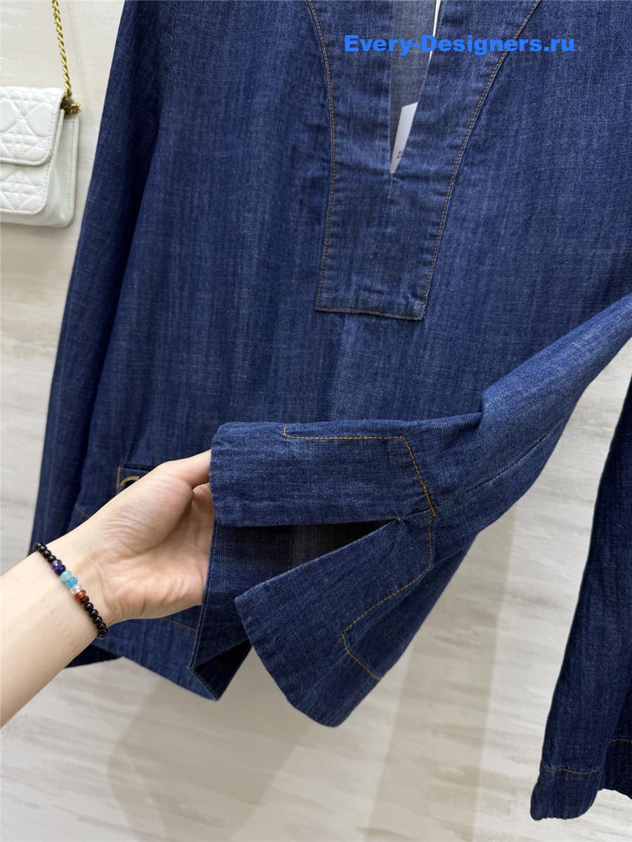 Zimm Wylie Denim Tunic Top