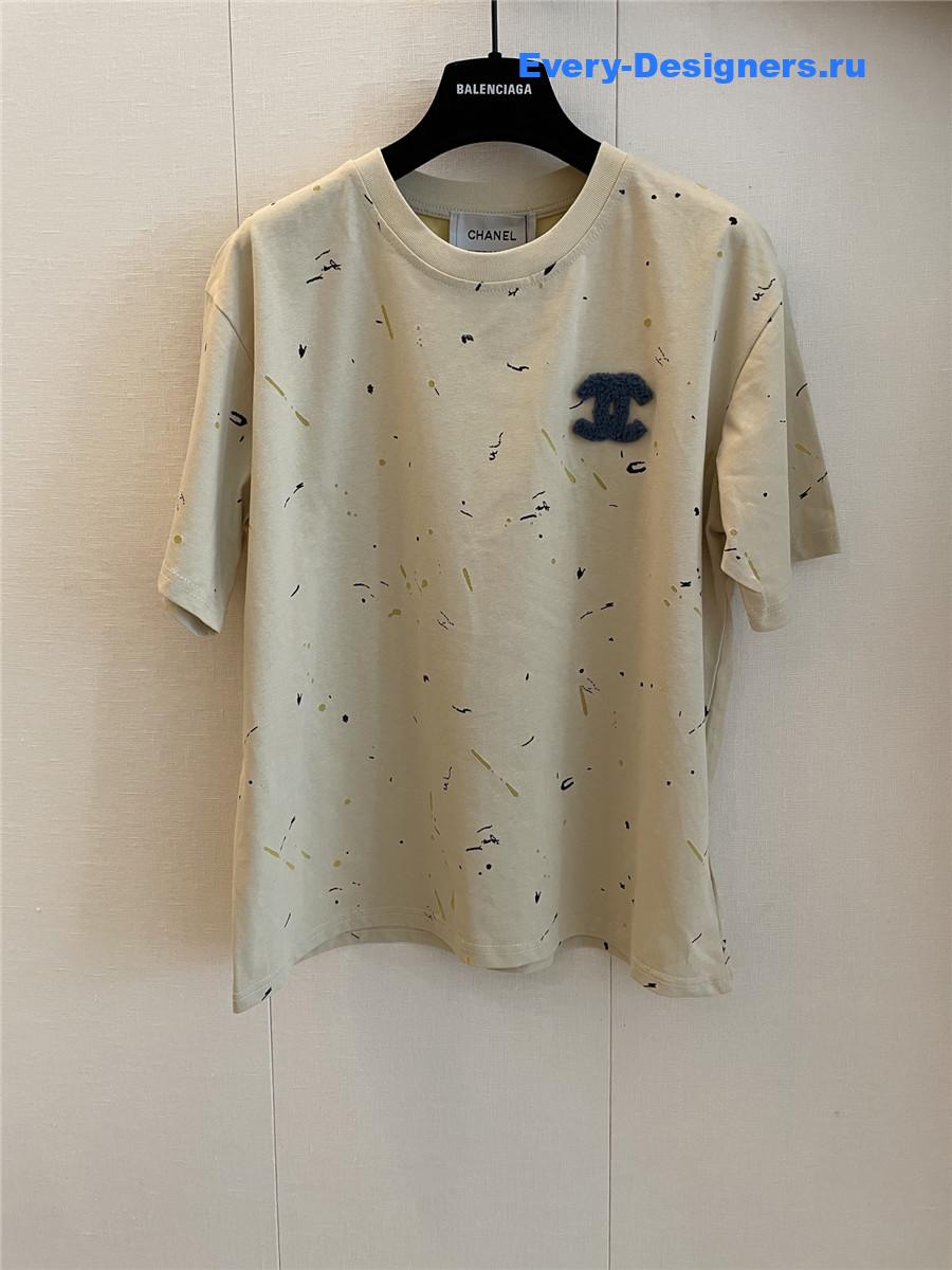 Ch**el cc logo loose tee