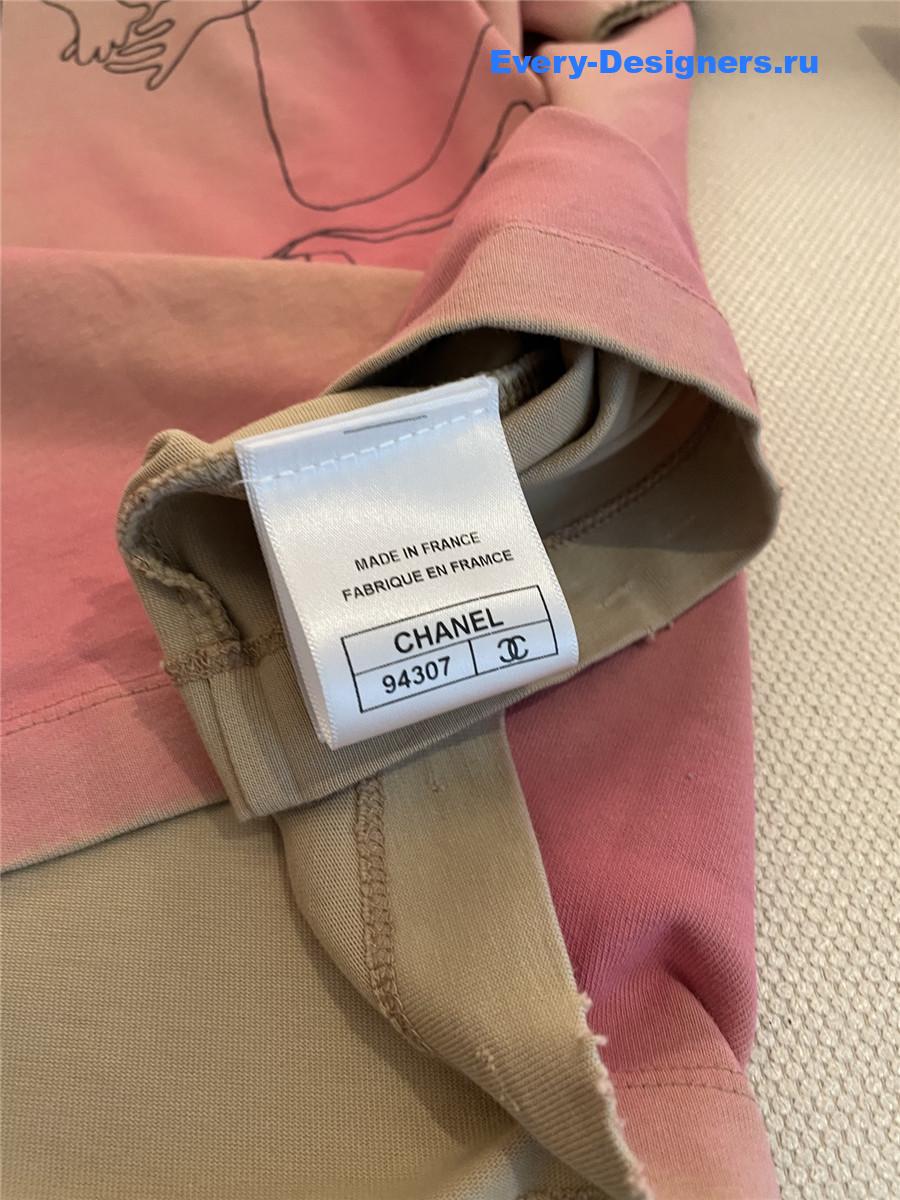Ch**el cc logo cartoon t-shirt