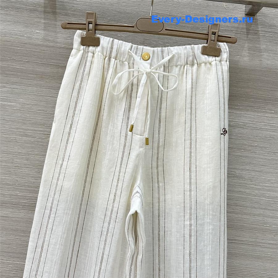 L0r0 P1ana linen-blend wide-leg pants