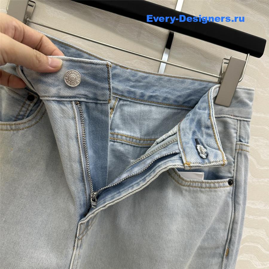 Acne Studios Washed Straight Jeans