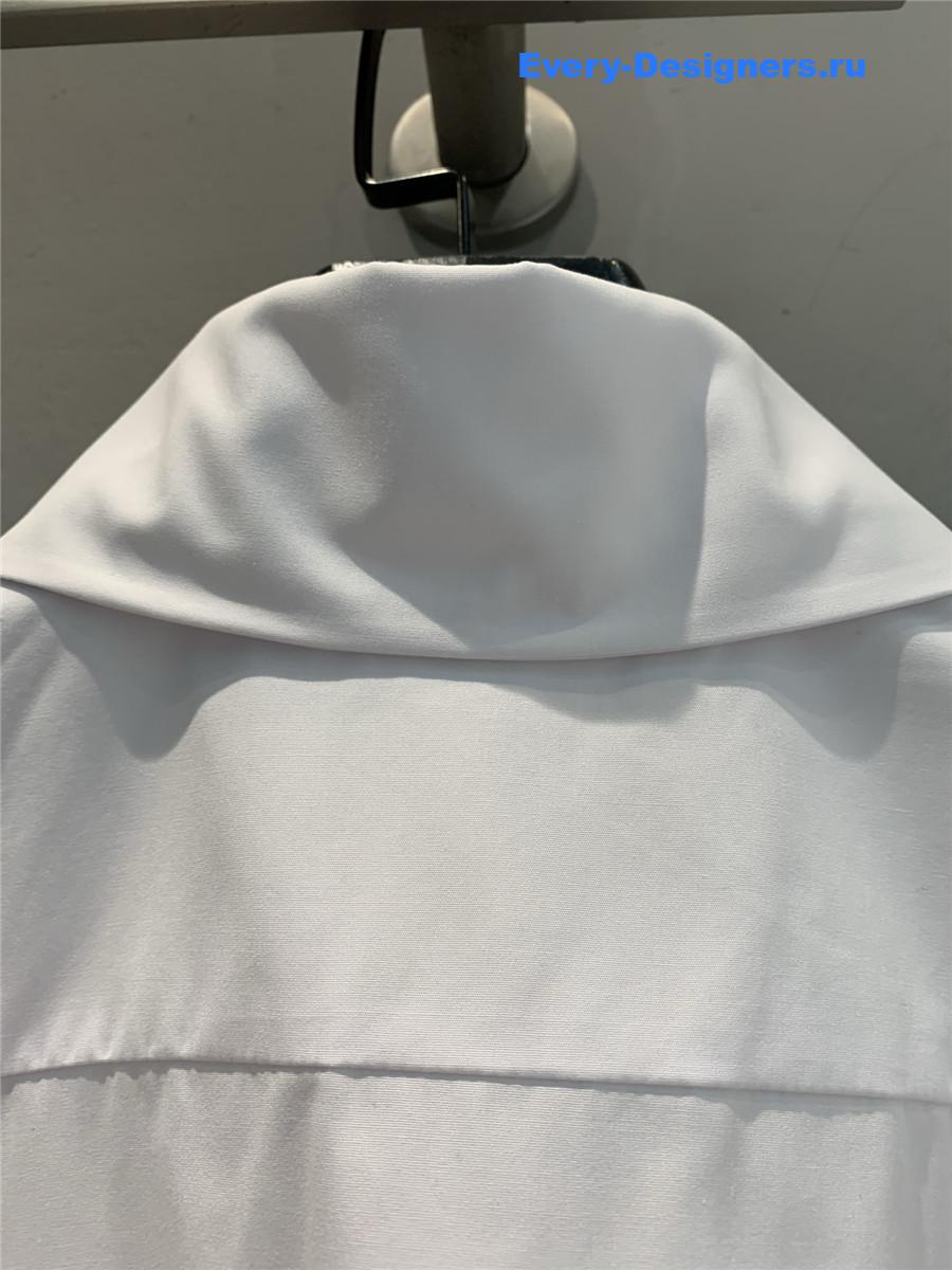 Ch**el white classic logo shirt