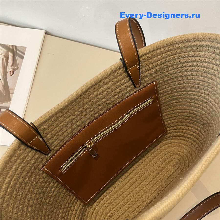 Ce1i*e straw raffia bag