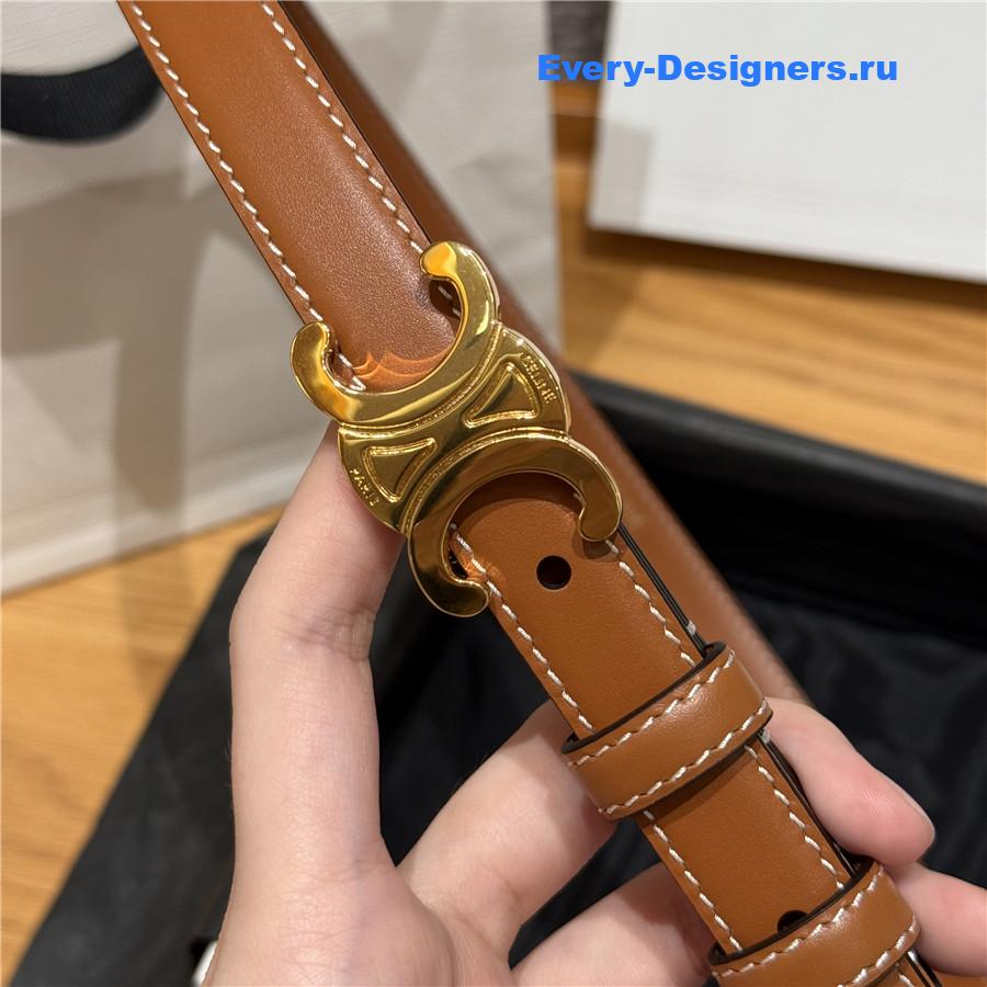 Ce1i*e arc de triomphe brown belt