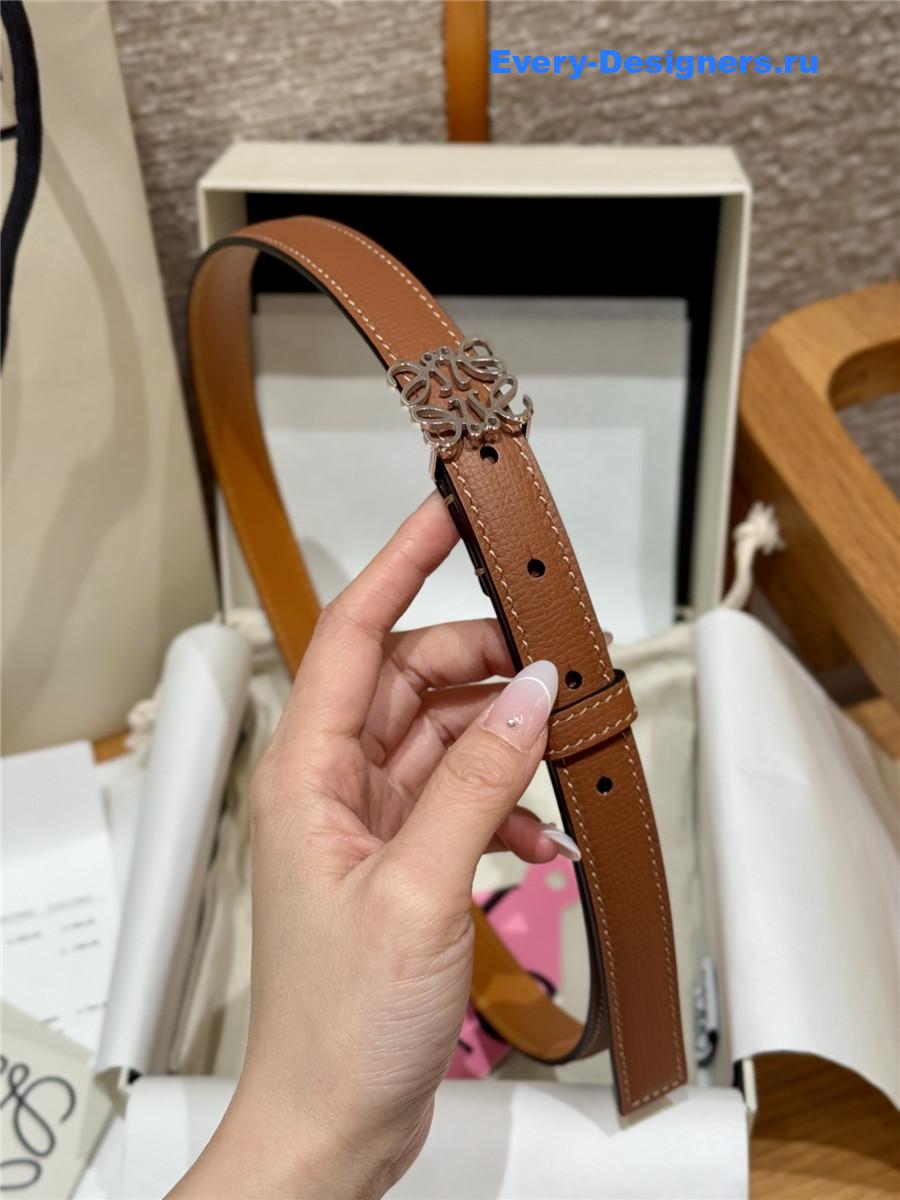 L0ew* brown calfskin belt