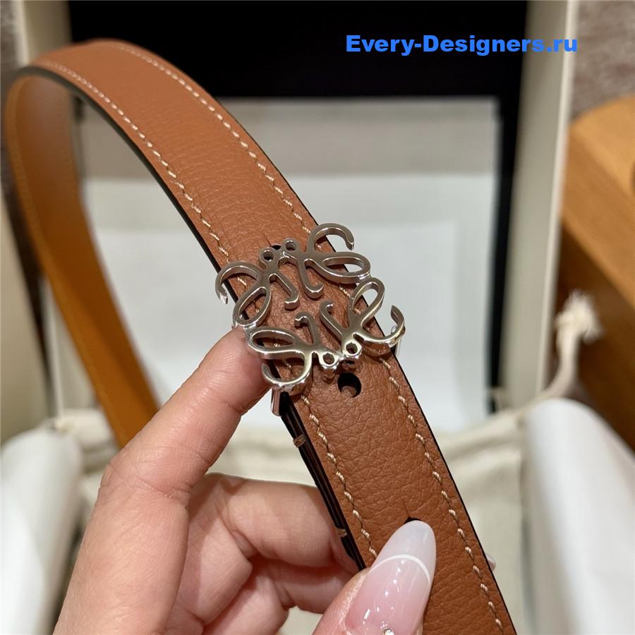 L0ew* brown calfskin belt