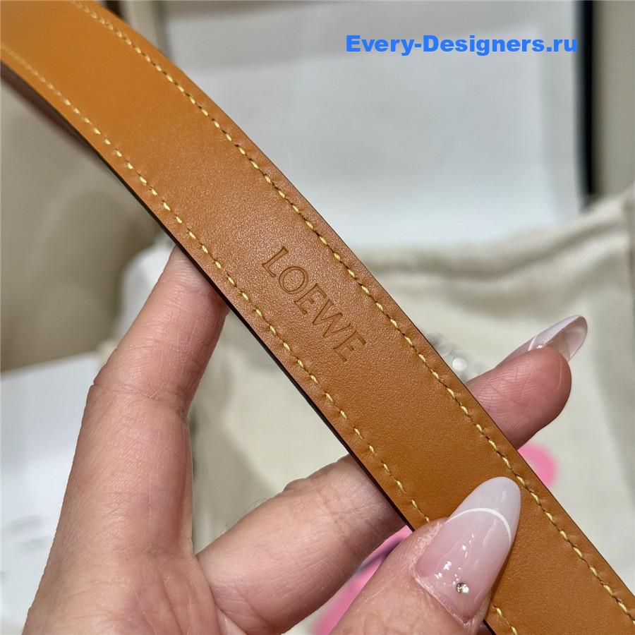 L0ew* brown calfskin belt