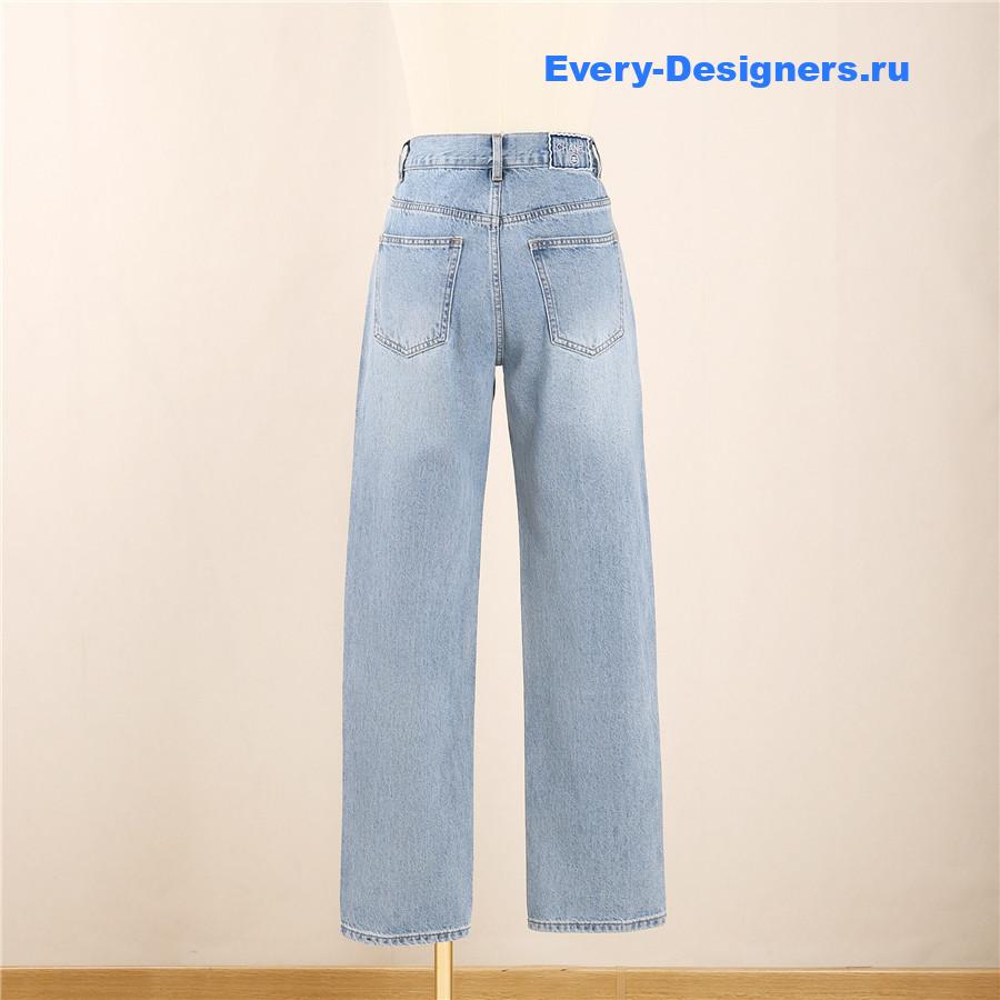 Ch**el coco beach wide leg jeans