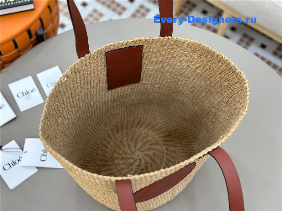 Chloé Horse Medal Basket Bag