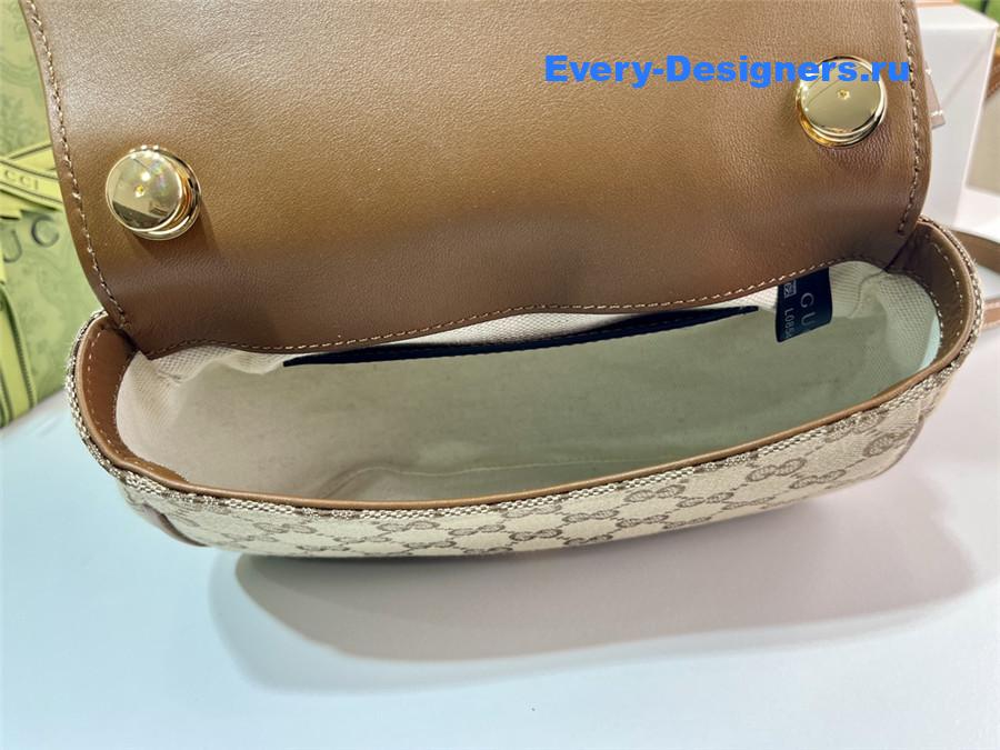 Gvc*1 blondie gg canvas shoulder bag