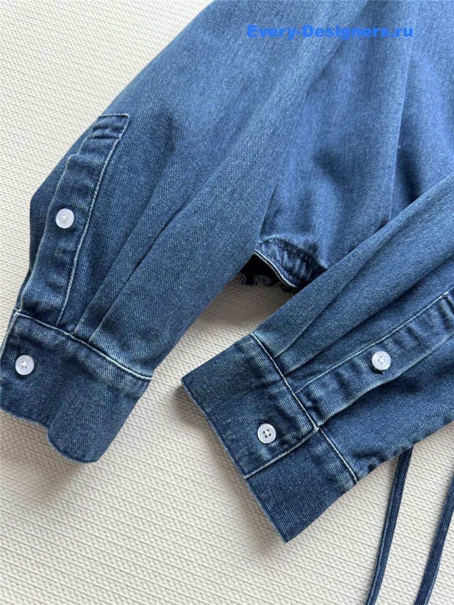 L0ew* blue denim jacket