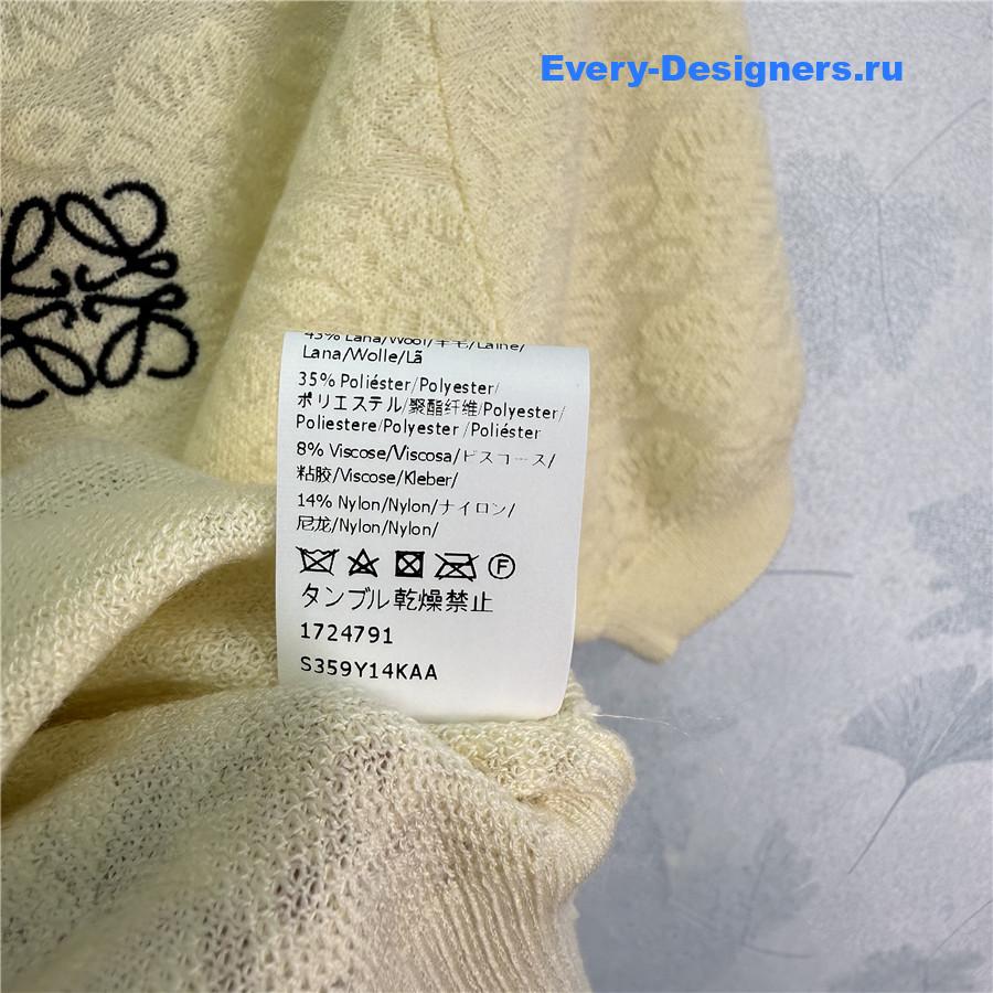 L0ew* embroidered knit cardigan