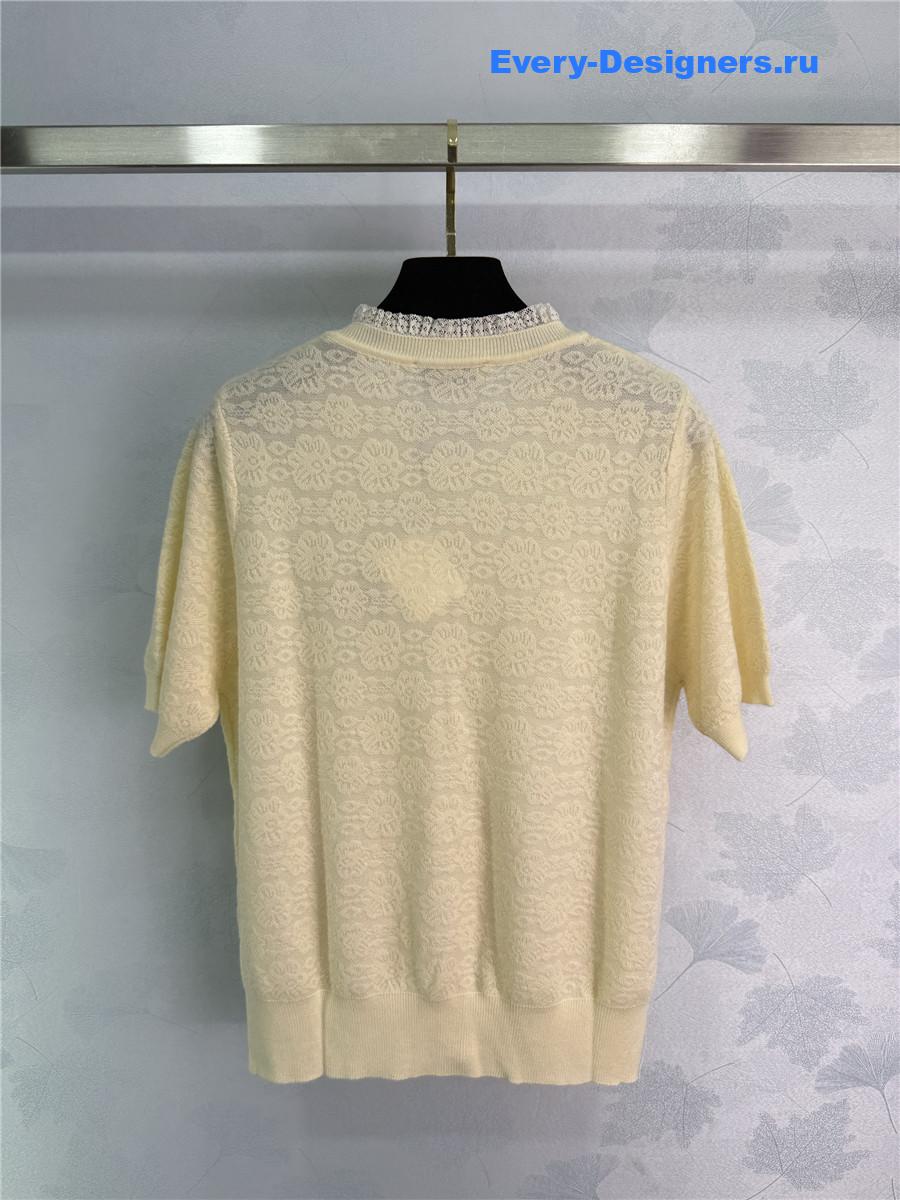 L0ew* embroidered knit cardigan