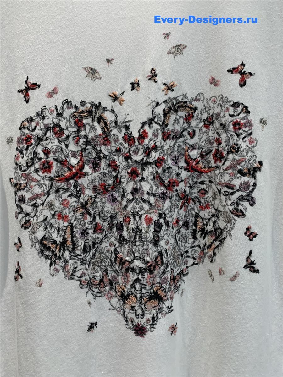 D10r D10ramour embroidered t-shirt