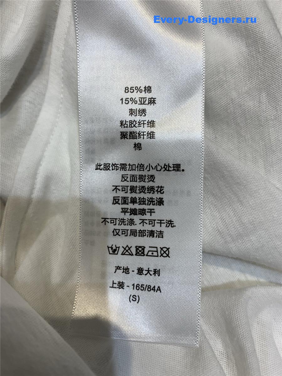 D10r D10ramour embroidered t-shirt