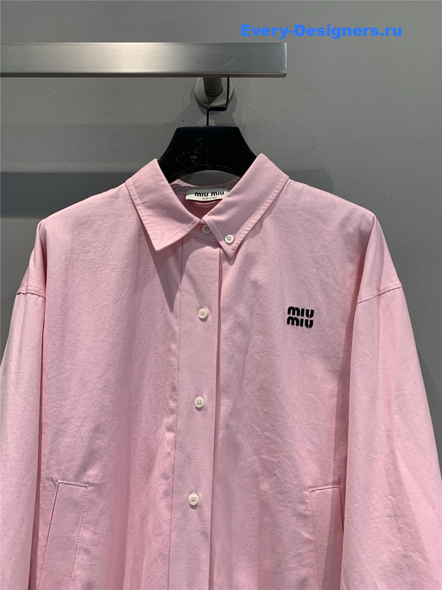 Miu Miu Pink Blouson Jacket