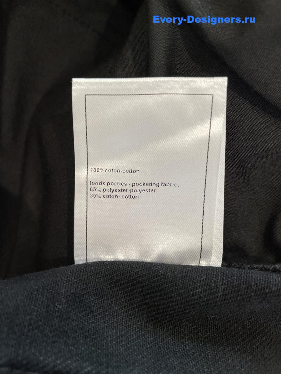 Ch**el black beaded jeans